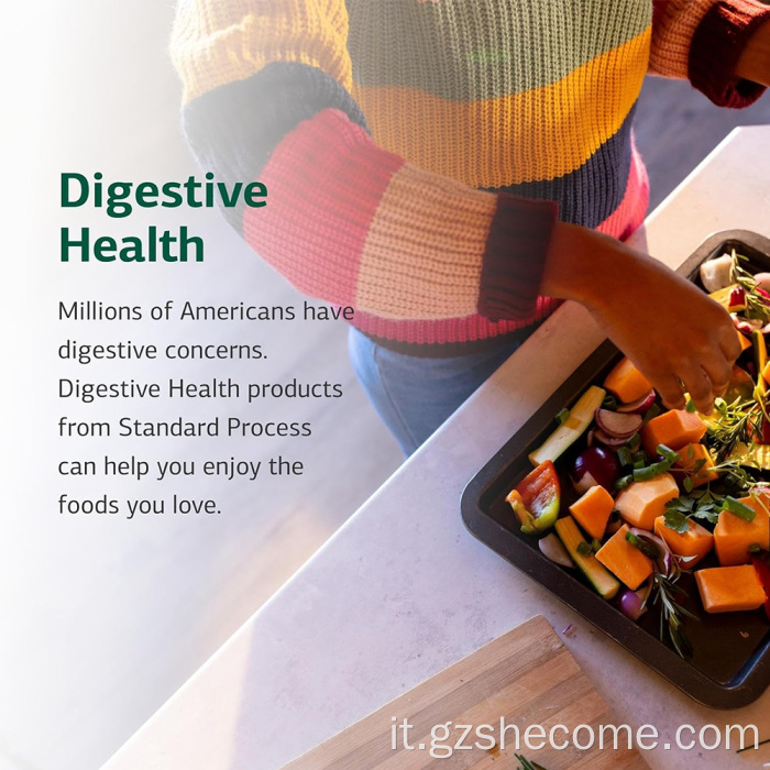 Supporto per la digestione delle proteine ​​in compresse di enzimi digestivi Shecome